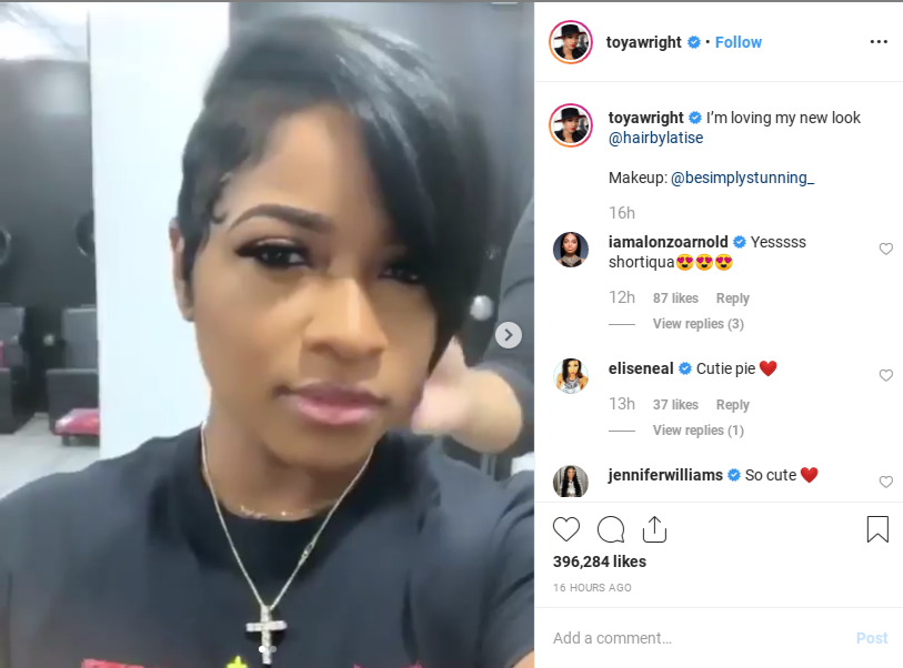 'Lost Her Damn Mind': Toya Wright's New Haircut Hits a ...
