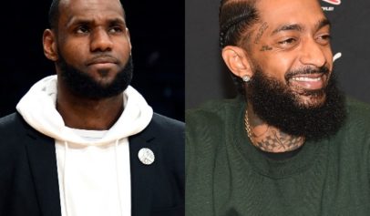LeBron James Honors Nipsey Hussle With Custom Crenshaw Jersey, Fans Ask if They Can Get One