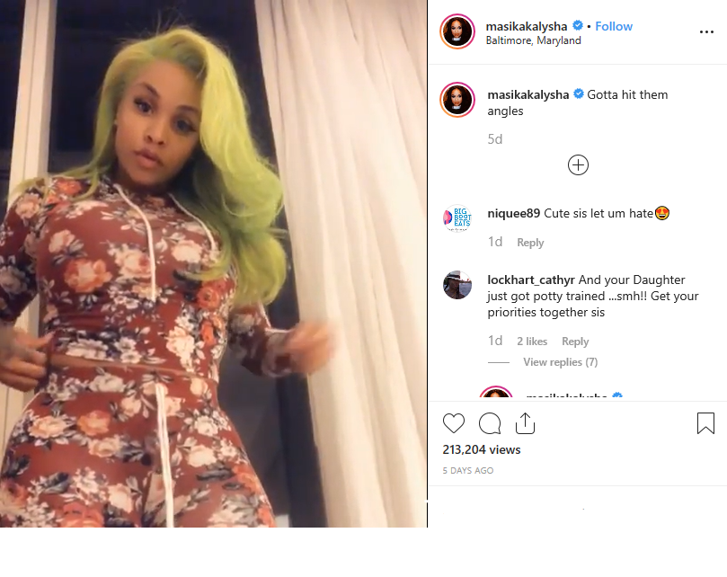 Loud Dumb And Wrong' Masika Kalysha Explodes On Fans Who Accuse Her 