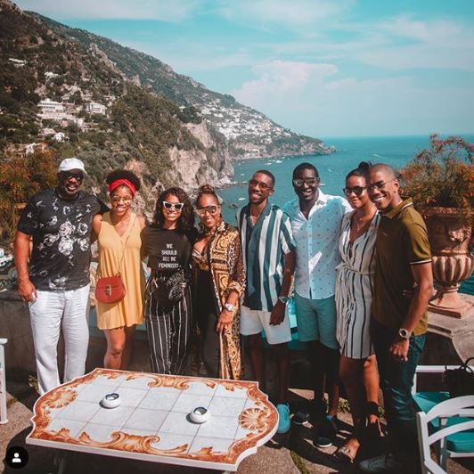 Family at Amalfi Coast