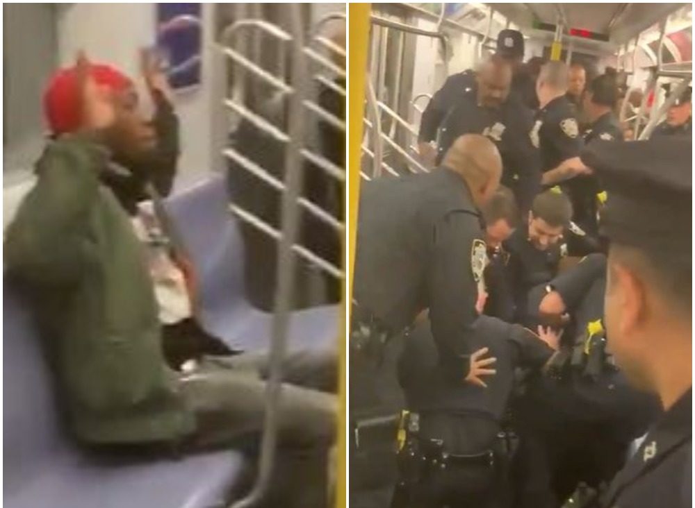 Video Captures Horror NY Subway Passengers Felt When Cops Ambushed Car ...
