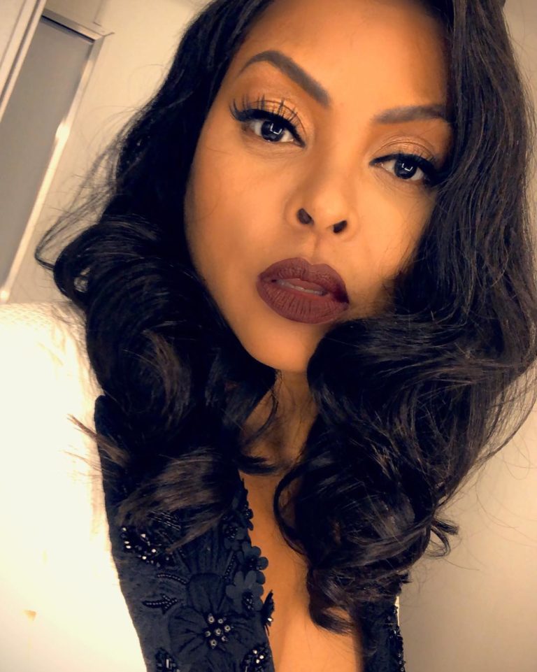 Brown Skin Girl Taraji P Henson Sizzles In New Pic Showcasing Her Hollywood Glamour Realness 
