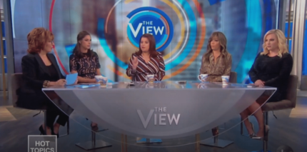 Watch: Meghan McCain Caught Sunny Hostin on the Wrong Day While Repeatedly Interrupting Her Take on Impeachment Hearings