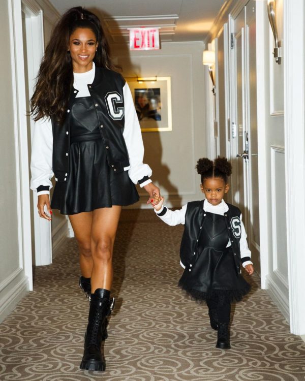 Ur Twinning': Ciara and Daughter Sienna Don Matching Outfits That Delight  Fans