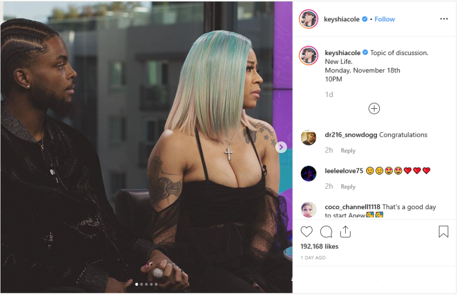 This Is Love Keyshia Cole And Her Bae Niko Hale Serve Couple Goals Ahead Of The Premiere For