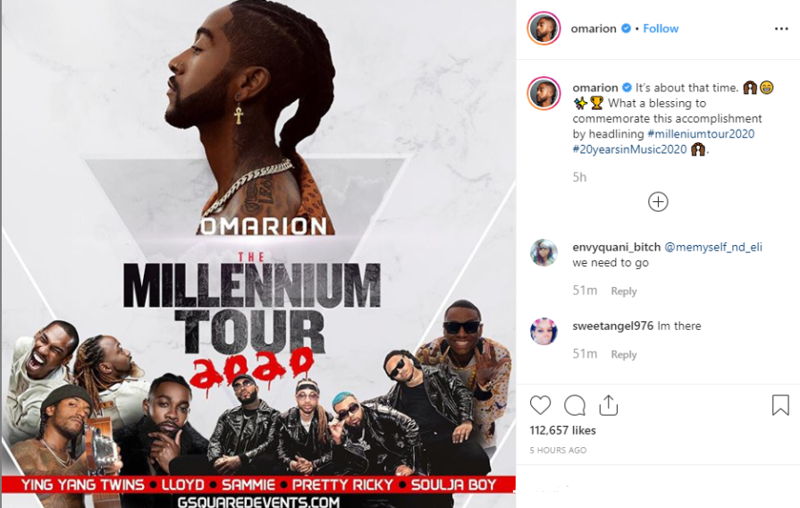 'Now That's Gangsta' Social Media Erupts After Omarion — on Lil Fizz's