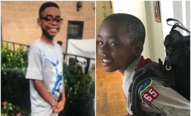 Family photos of missing Boy Scout