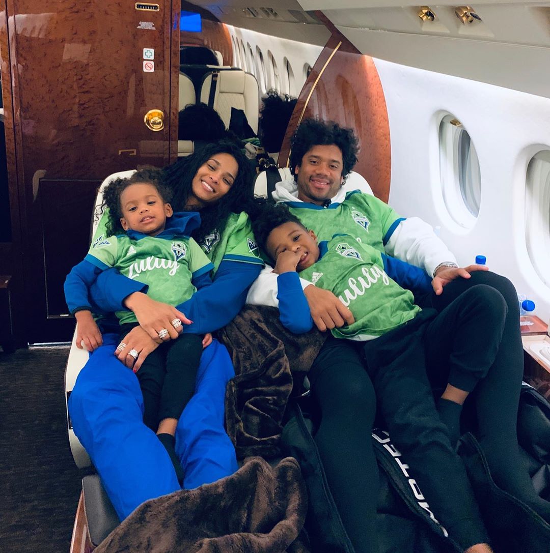 'Dad of the Century': Ciara's Husband Russell Wilson Shares Sweet Pic ...