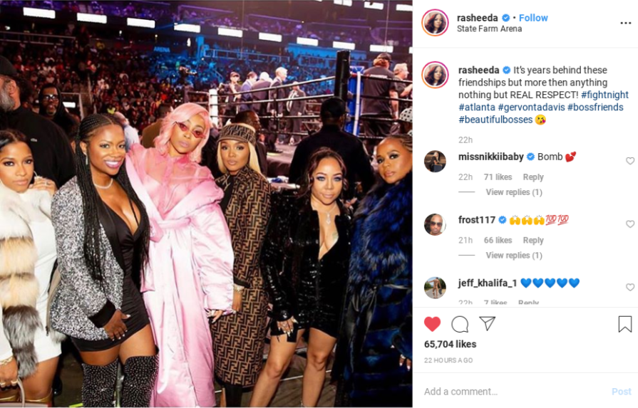 'Da Baes' Rasheeda Frost, Monica, Tiny Harris, and Toya Wright Serve