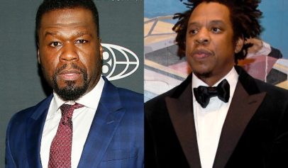 â€˜Who All Gonna Be Over There??â€™: Fans in Stitches After 50 Cent Clowns Jay-Zâ€™s Expression in Birthday Pic With Kanye at Diddyâ€™s SoirÃ©e