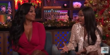 Girl, Don't Play With Me': Kenya Moore and Quad Webb Get Into Heated Exchange