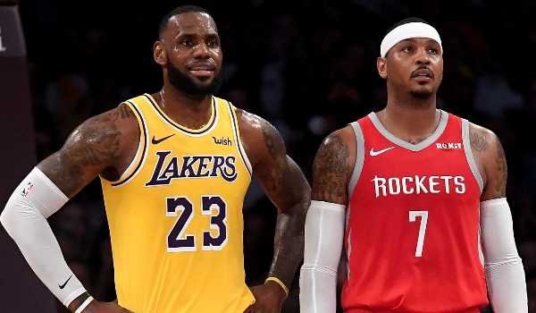 Carmelo Anthony replaces LeBron James as NBA's top jersey seller - Los  Angeles Times