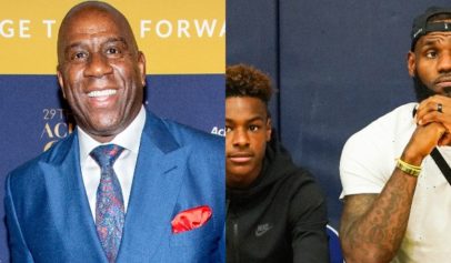 He Has a Chance': Magic Johnson Says Bronny James Might Be Better Than His Dad LeBron James One Day