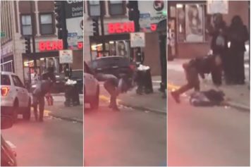 Chicago Police Body Slam Man