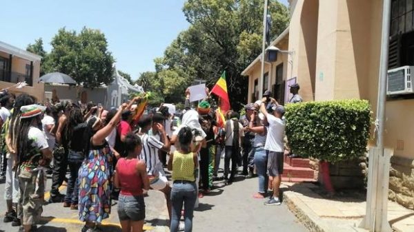 Rastafarians Protest Police Brutality