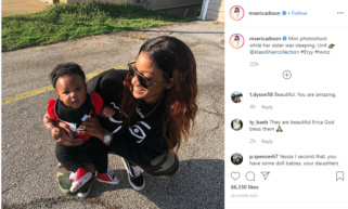 'Look at Lil Mama': Erica Dixon's Twin Daughter Steals the Show In ...