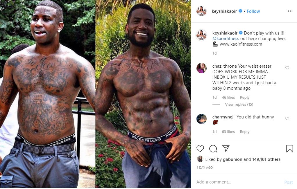 ‘You Did That Hunny’: Keyshia Ka’Oir Proves She Changed Gucci Mane For ...