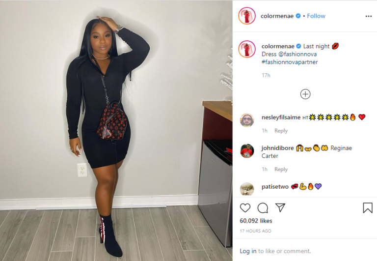 Snappin Necks Reginae Carters Latest Sexy Pic Leaves Fans Begging For More 6085