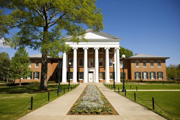 The students' arrests came less than a decade after Ole Miss admitted its first Black student, James Merdith, in 1962. (Photo by Wesley Hitt/Getty Images)