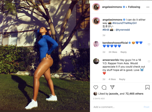Angela simmons only fan page