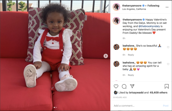 Beauty Like Your Mommy Kenya Moore S Daughter Shows Off
