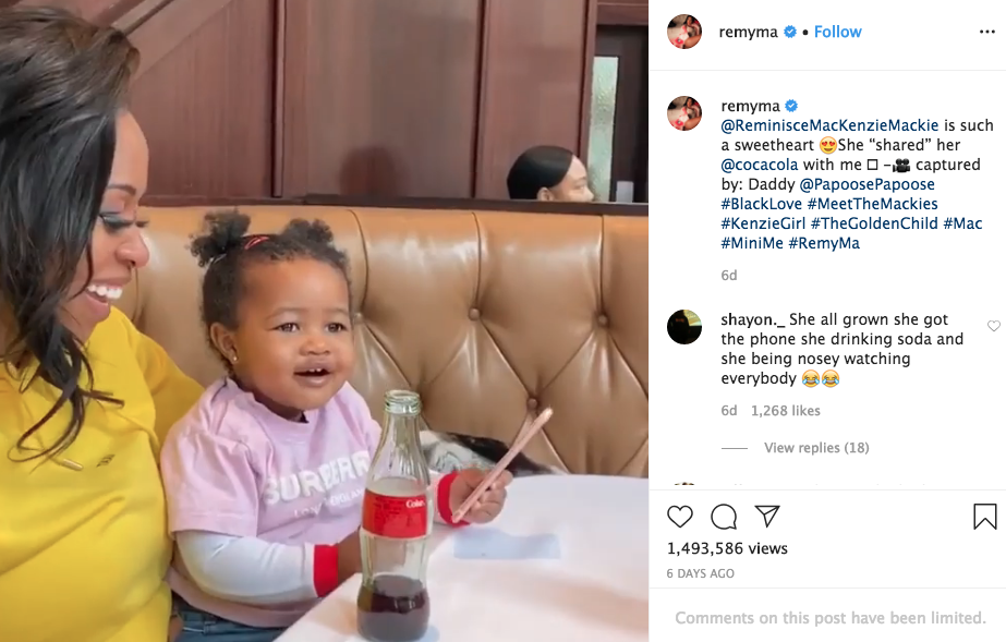 'That's Not Your Child': Why Remy Ma’s Video with Daughter Has Fans ...