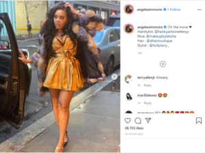 'I'm in Love': Angela Simmons Swoons Fans with Her Flawless Beauty