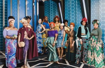 14 Black Women Take Over Disneyland as Disney Princesses in African Print