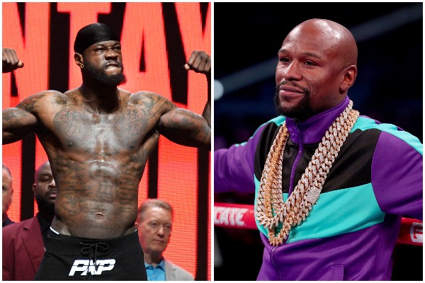 Wilder Says Mayweather's Team Is Backing Him to Beat 50-0 Record