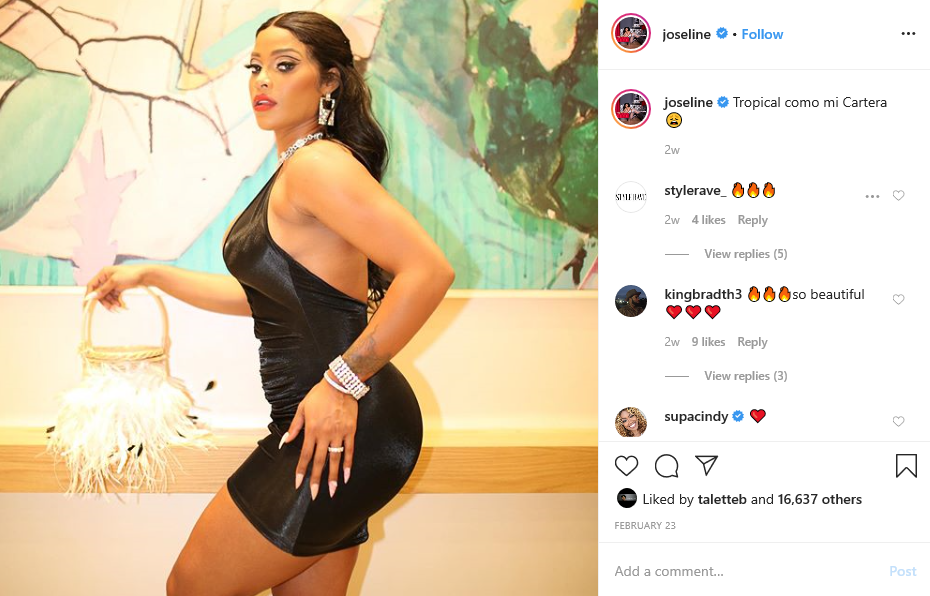 Yass Beyoncé Joseline Hernandez Wows Fans With Natural Glam Look And 