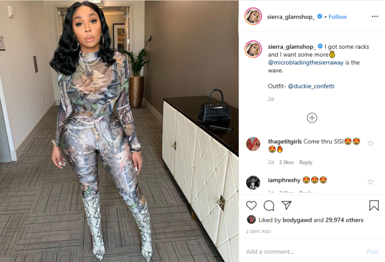 'Something Is Off' Sierra Gates Beauty Post Derails After Fans Accuse