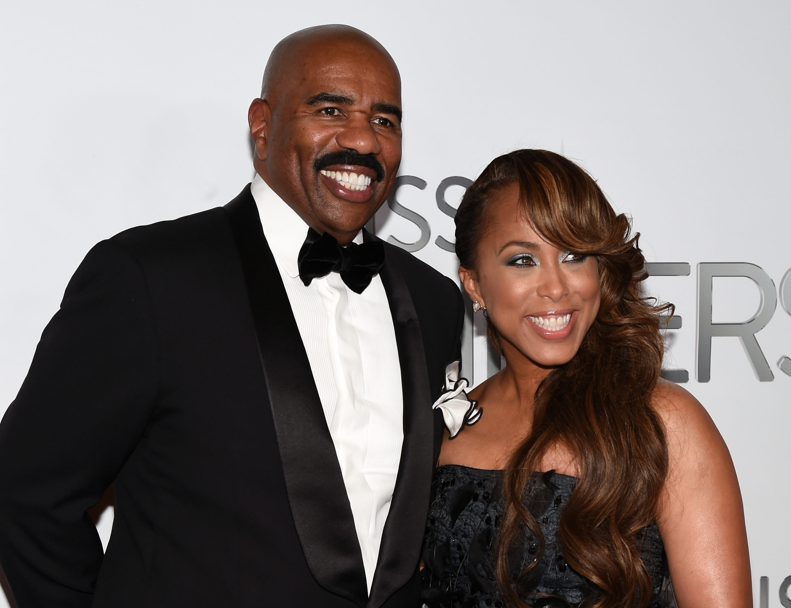 Steve Is Looking for Her Pants': Fans Zoom In on Steve Harvey's Expression  After Marjorie Harvey's Struts Her Stuff In This