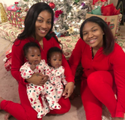 Erica Dixon and daughters