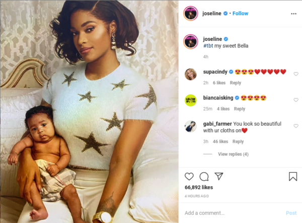This Touched My Heart Joseline Hernandezs Throwback Post Of Her And Her 3 Year Old Daughter