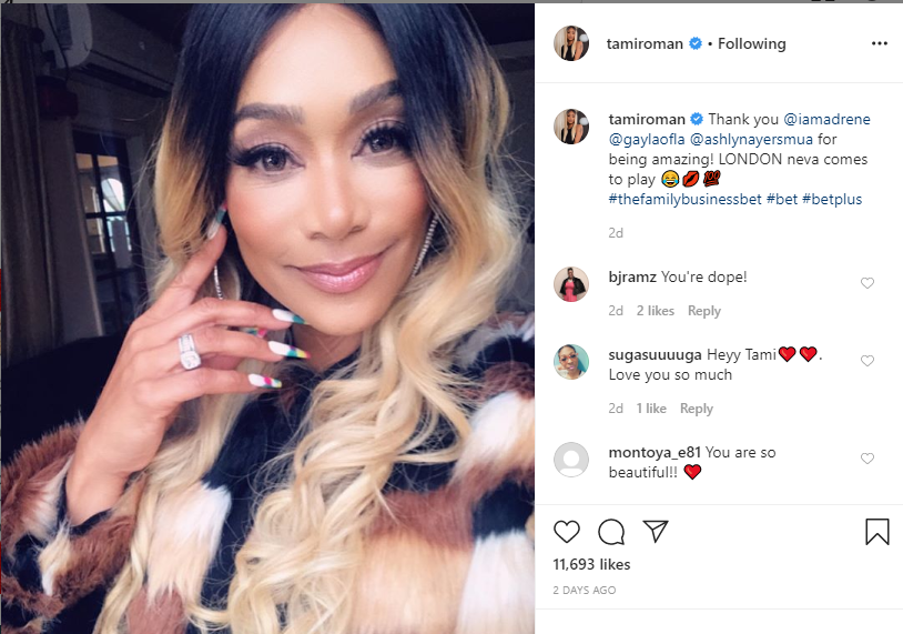 'Werq it': Fans Rave Over Tami Roman's Fur Coat