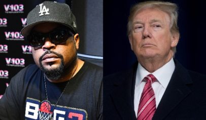 That's a Beautiful Day': Ice Cube Says He Can't Wait to See Donald Trump in Handcuffs