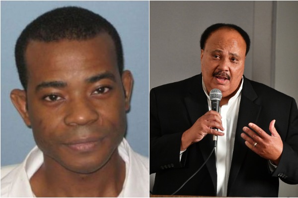 Martin Luther King III (right) was among many who advocated for a stay on the scheduled execution of Alabama inmate Nathaniel Woods. (Photos: Alabama Dept. of Corrections and Paras Griffin / Getty Images)