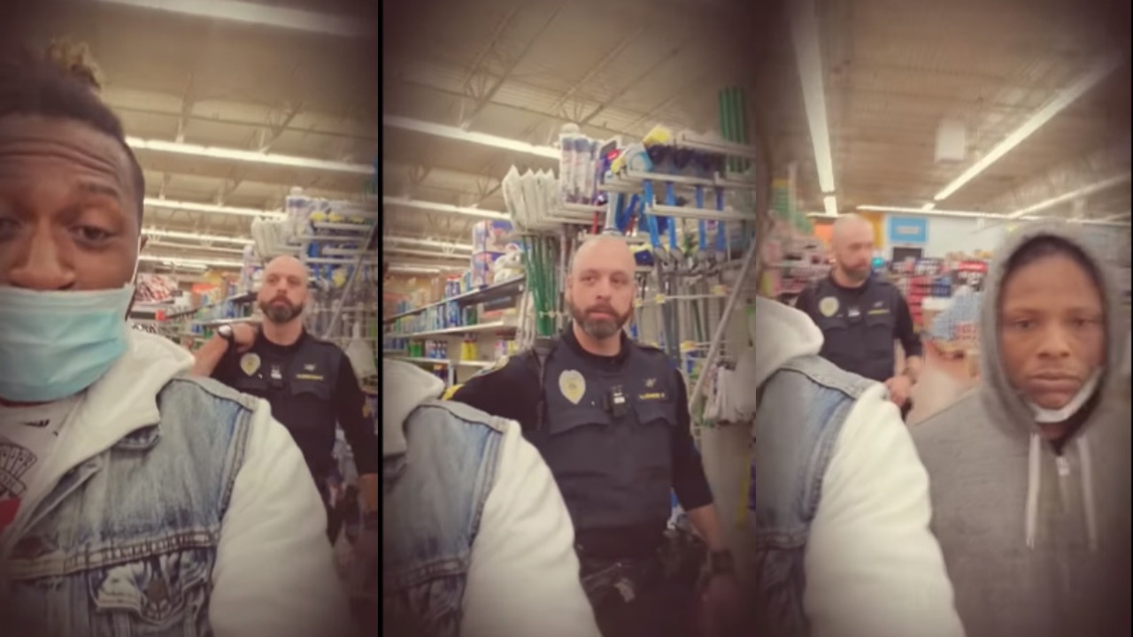 Video Cop Follows Two Black Men Around Illinois Walmart for Allegedly