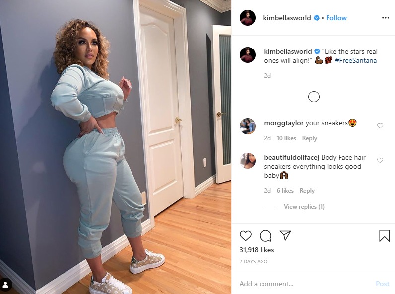 Keeping It Spicy Many Say Juelz Santana Is A Lucky Guy After Kimbella Shows Off Her Curves