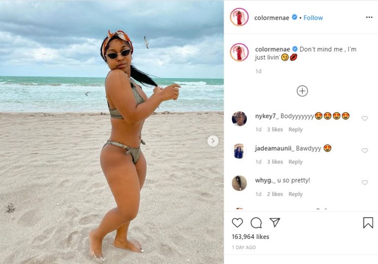 'Don’t Mind Us, We’re Just Staring' Reginae Carter Wows Fans with a