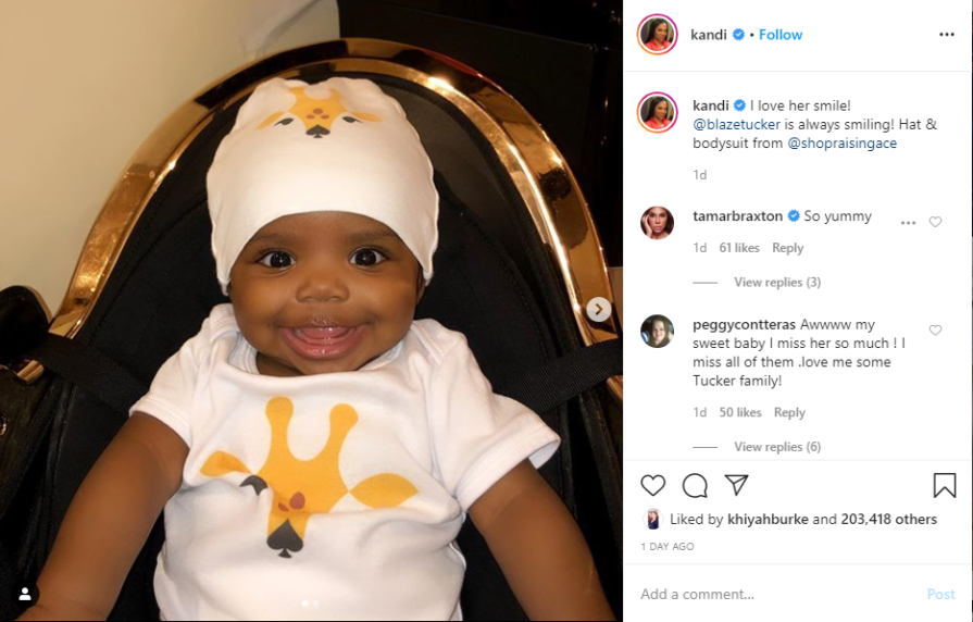 'She Got Her Mama Kandi Smile': Fans Gush Over Kandi Burruss' Daughter ...