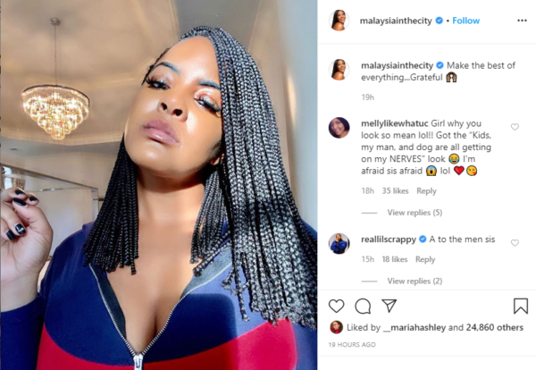 This is So Different': Fans Have Mixed Opinions on Malaysia Pargo's Braided  Blunt Bob