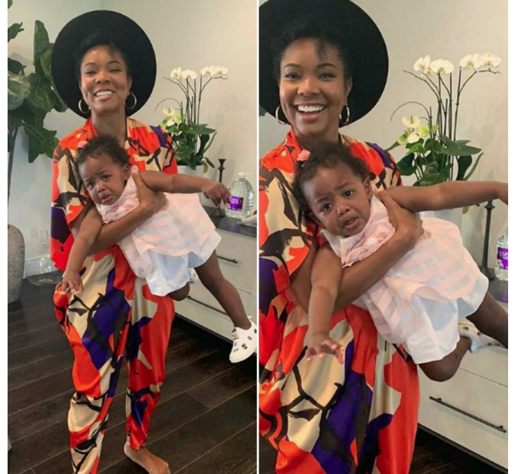 Kaav Is Ready To Fight Me Gabrielle Union Tries To Smile Her Way Through Her Daughter S Epic Easter Meltdown