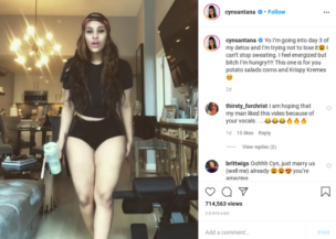 'Marry Us Already': Cyn Santana Shakes Up the 'Gram After Prancing