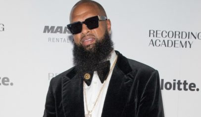 Slim Thug Donates Hand  Sanitizer to Police Officers and Bus Drivers in Houston