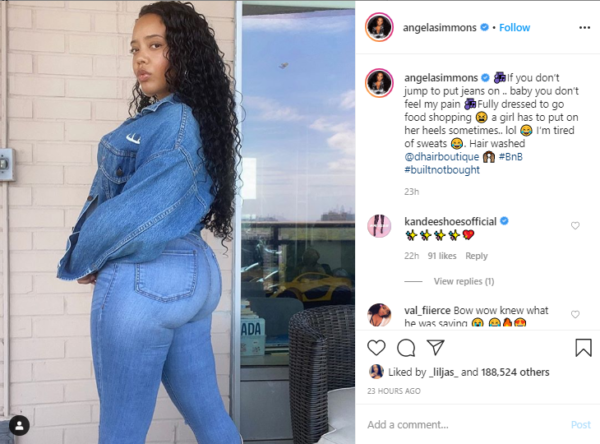 Angela simmons only fans