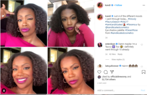 'Loveeee Your Natural': Kandi Burruss Stuns Fans with Her Authentic Tresses