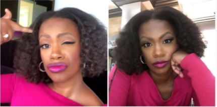 Loveeee Your Natural': Kandi Burruss Stuns Fans with Her Authentic Tresses