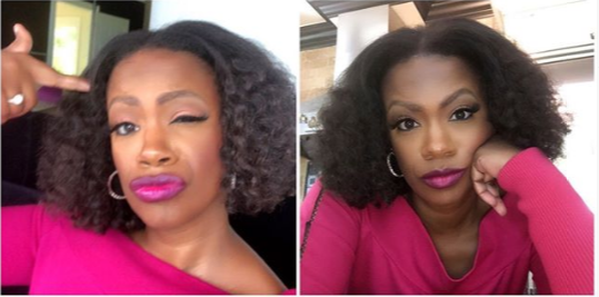 Kandi Burruss may rock her natural hair soon