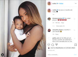 'So Which One of You Had a Baby': Fans Gush Over Malika Haqq's Post ...